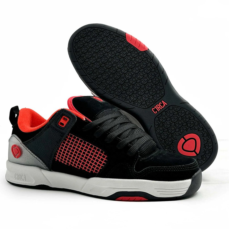 C1rca TAVE TT-BLACK / RUBICONDO Men's 9 Skateboarding Shoes