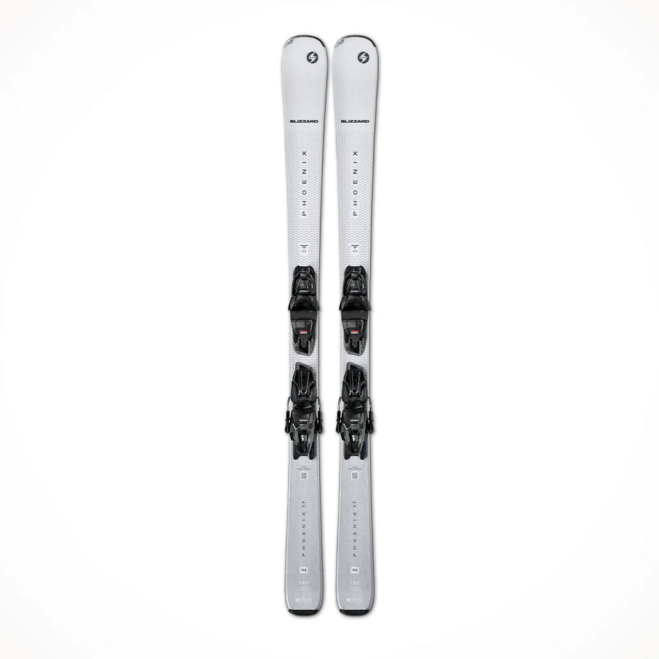Blizzard Phoenix 7.2 Skis + TLT10 Bindings 153- Women's 2024-Silver