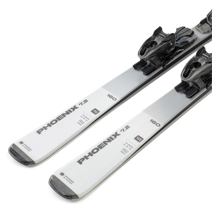 Blizzard Phoenix 7.2 Skis + TLT10 Bindings 153- Women's 2024-Silver
