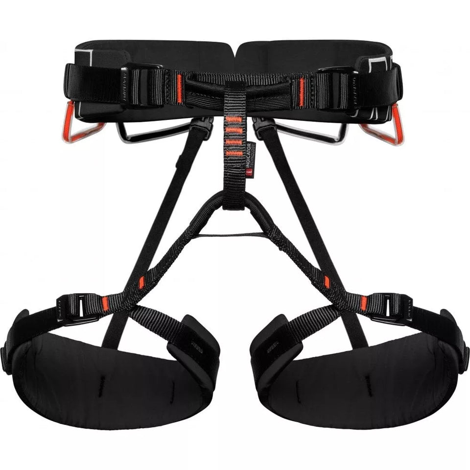 Mammut - 4 Slide Harness - Climbing harness Orange-Black -XS-M