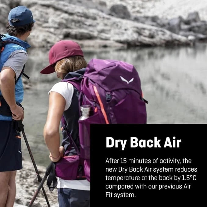 Salewa Alp Trainer 24L Backpack Women Hiking Syrah