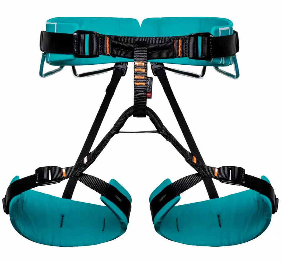 Mammut - 4 Slide Harness - Climbing harness Green-Black -XS-M