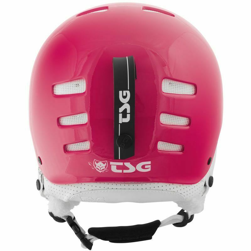 TSG LOTUS SOLID COLOR GLOSS HELMET GIRL RUBIN