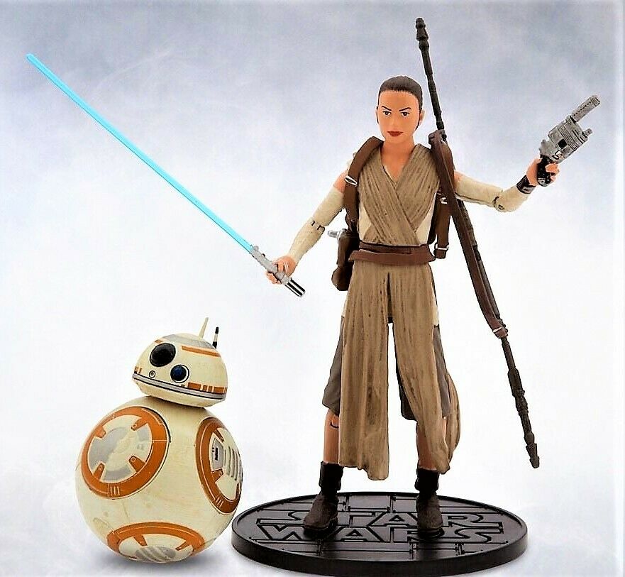 Disney Star Wars Elite Series Die Cast Rey And BB-8 -6 Inch