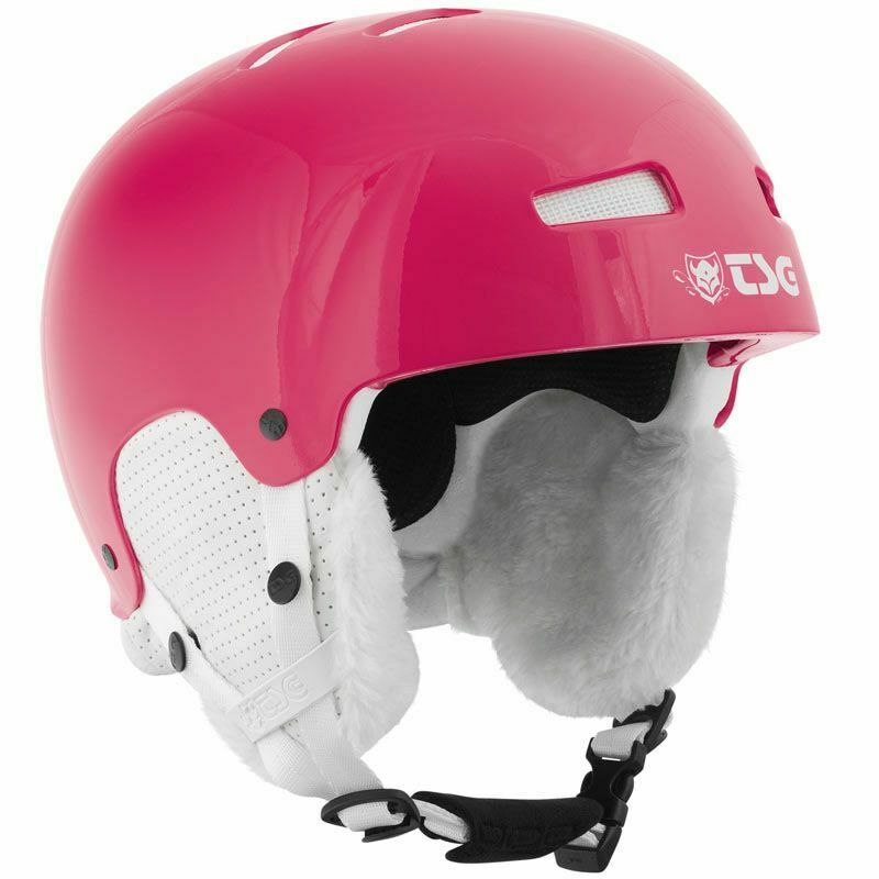 TSG LOTUS SOLID COLOR GLOSS HELMET GIRL RUBIN