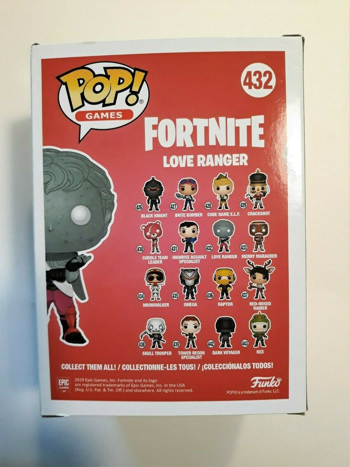 Funko POP! Game Fortnite #432 Metallic *Love Ranger* SPECIAL EDITION