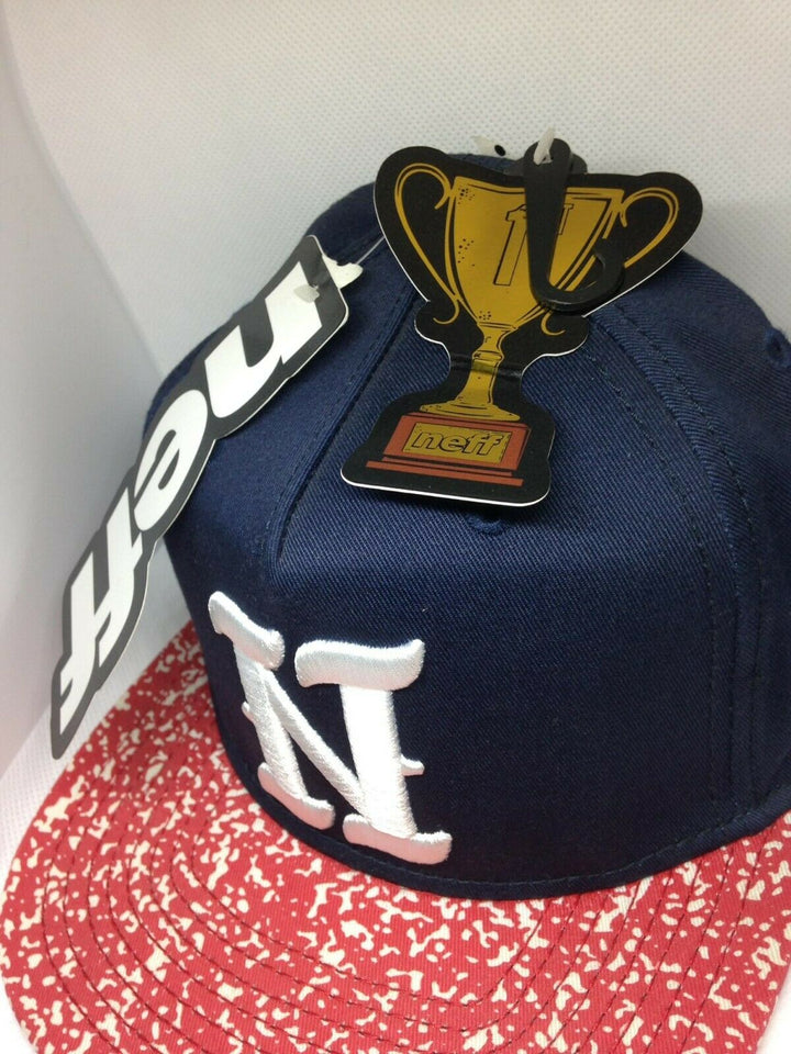 NEFF WORLD CHAMP NAVY -HAT-ONE SIZE