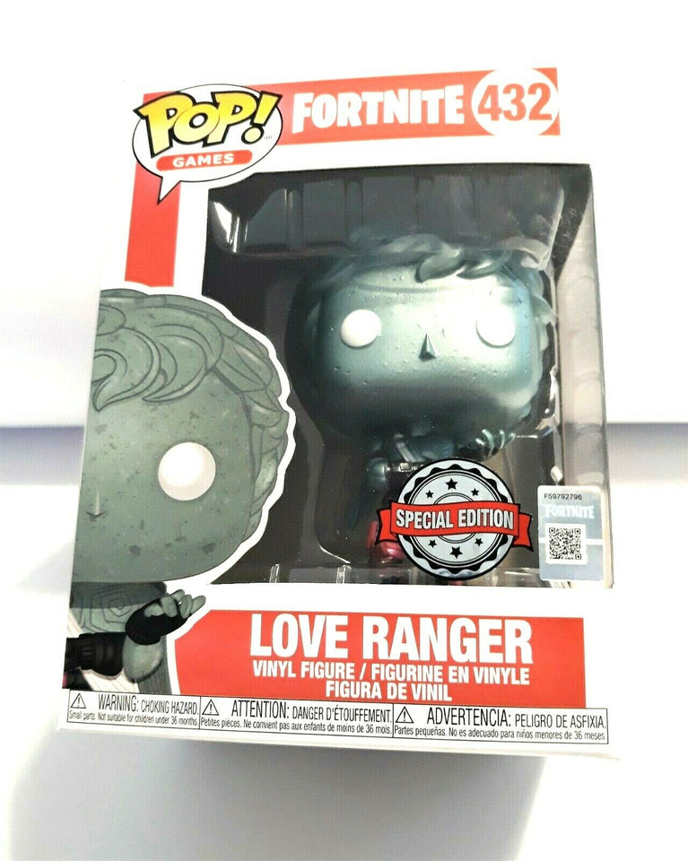Funko POP! Game Fortnite #432 Metallic *Love Ranger* SPECIAL EDITION