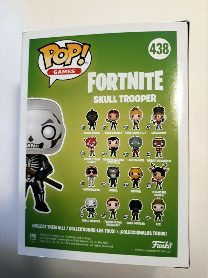 Funko POP! #438 Fortnite -Skull Trooper (Glows in the Dark) -Special Edition