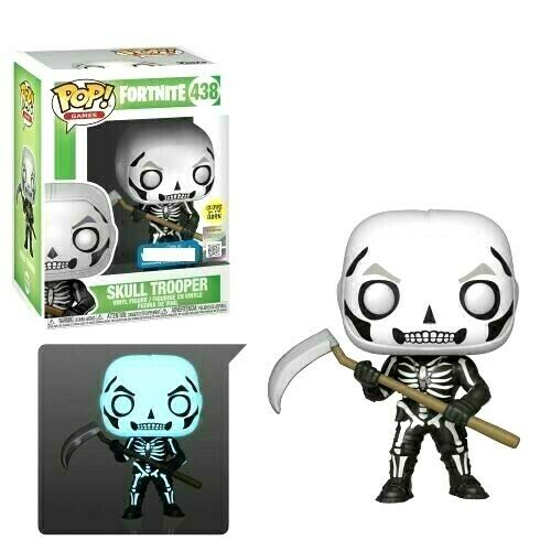 Funko POP! #438 Fortnite -Skull Trooper (Glows in the Dark) -Special Edition