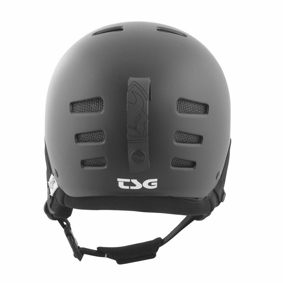 TSG GRAVITY SOLID COLOR SATIN BLACK-SNOWBOARD HELMET-MENs XL-XXL