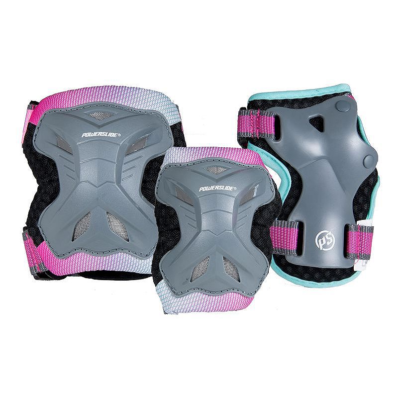 KIDS PROTECTION SET ROLLERS & SKATEBOARD-GIRLS. SIZE XS