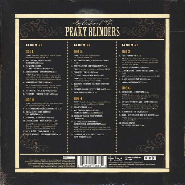 Peaky Blinders -The Official Soundtrack 3 VINYL LP