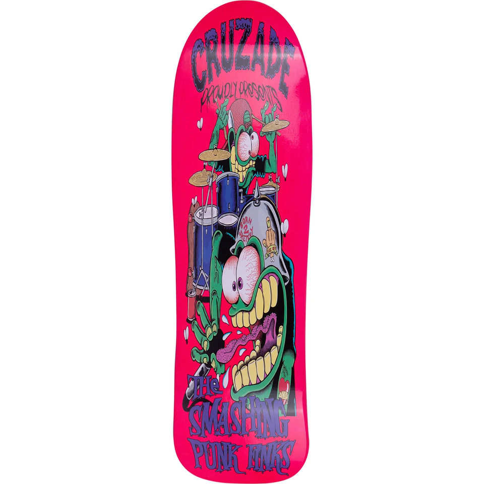 CRUZADE DECK 9"x 31" Smashing Punk Finks