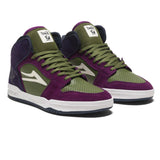 Lakai Telford Grape Olive Suede Men's Skateboarding Shoes 9 -THE PHARCYDE MS422