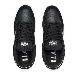 Lakai Telford Low Black White Suede Men's 11.US Skateboarding Shoes