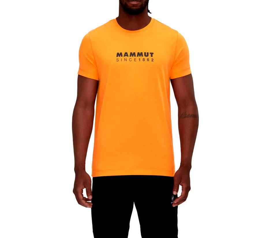 Mammut Core T-Shirt Classic -Orange Tangerine L Tee Men's Logo