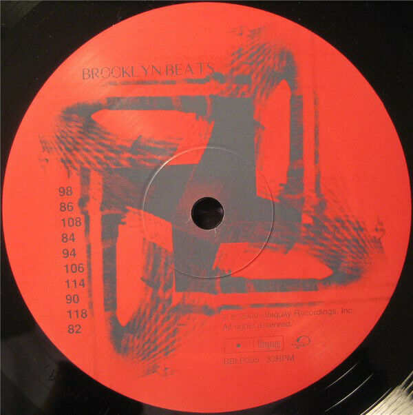 Brooklyn Beats-Dj Tool Record Label: Ubiquity ‎– BBLP005