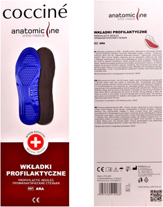 Coccine anatomic line ortho-medical/ Gel shoes inserts