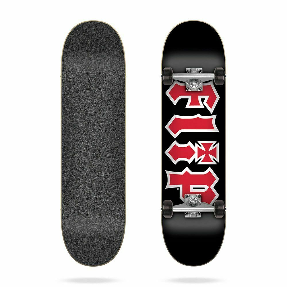 Flip Team Hkd Black Complete Skateboard 8