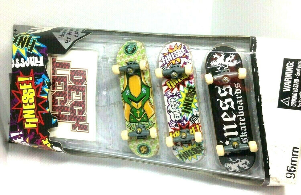 Tech Deck # FINESSE! - 96mm 3pack -Fingerskate LTD