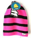 Neff Daily Stripe Pink/Black-Wom.Beanie-1Size