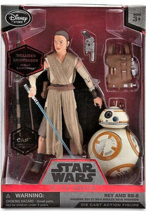 Disney Star Wars Elite Series Die Cast Rey And BB-8 -6 Inch