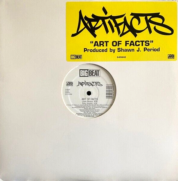 Art of Facts [Single] [12 inch Vinyl Disc] by Artifacts (Vinyl, Aug-1996, Big...