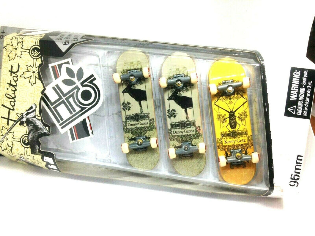 TECH DECK # HALITAT- 96mm 3pack -Fingerskate