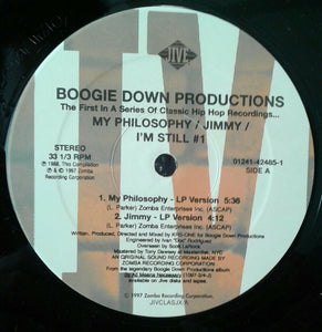 Boogie down productions / My Philosophy -Jimmy