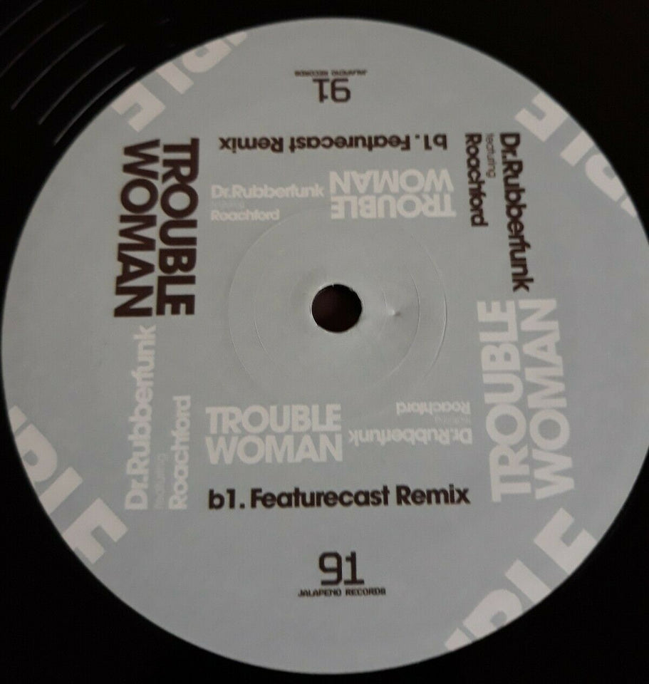 Dr Rubberfunk -Trouble Woman 12" Vinyl