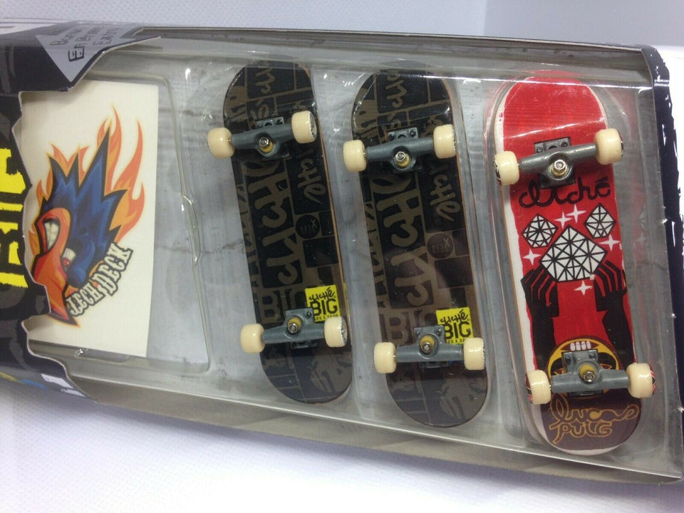 TECH DECK # CLICHE DIAMOD BIG- 96mm 3pack -Fingerskate