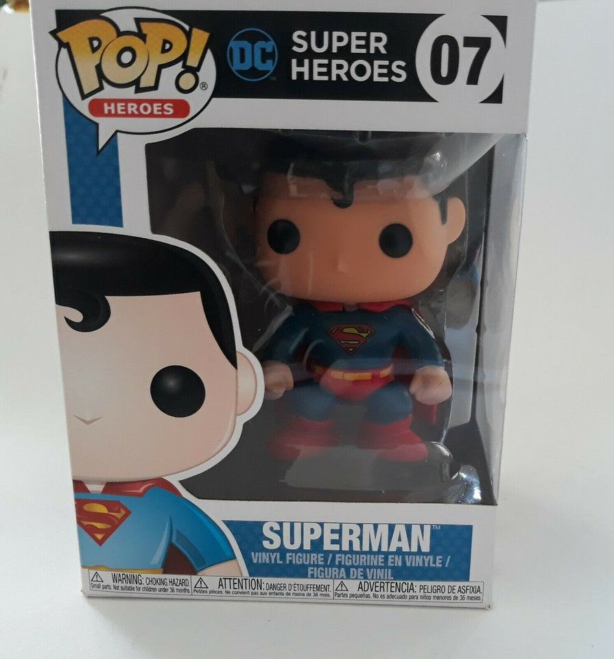 Funko POP! Super Heroes SUPERMAN #07 - DC Universe Vinyl Figure