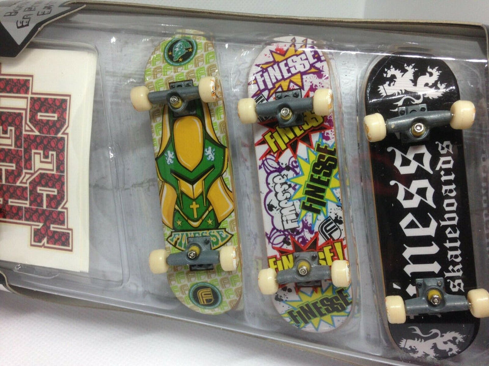 Tech Deck # FINESSE! - 96mm 3pack -Fingerskate LTD