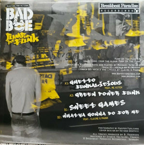 Badboe Pump Up The Funk 12" Vinyl With Tag