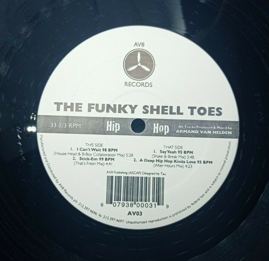 Armand Van Helden ‎– The Funky Shell Toes 12