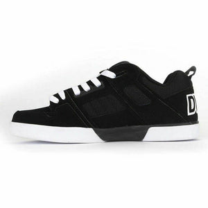 DVS Comanche 2.0+ Black White Nubuck Men's Shoes-10