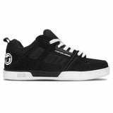 DVS Comanche 2.0+ Black White Nubuck Men's Shoes-10