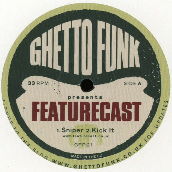 Featurecast‎– Ghetto Funk Presents: Featurecast vinyl 12"