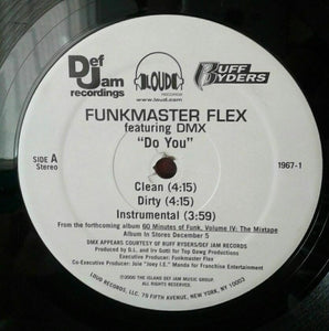 Funkmaster Flex ‎– Do You / Rush vinyl