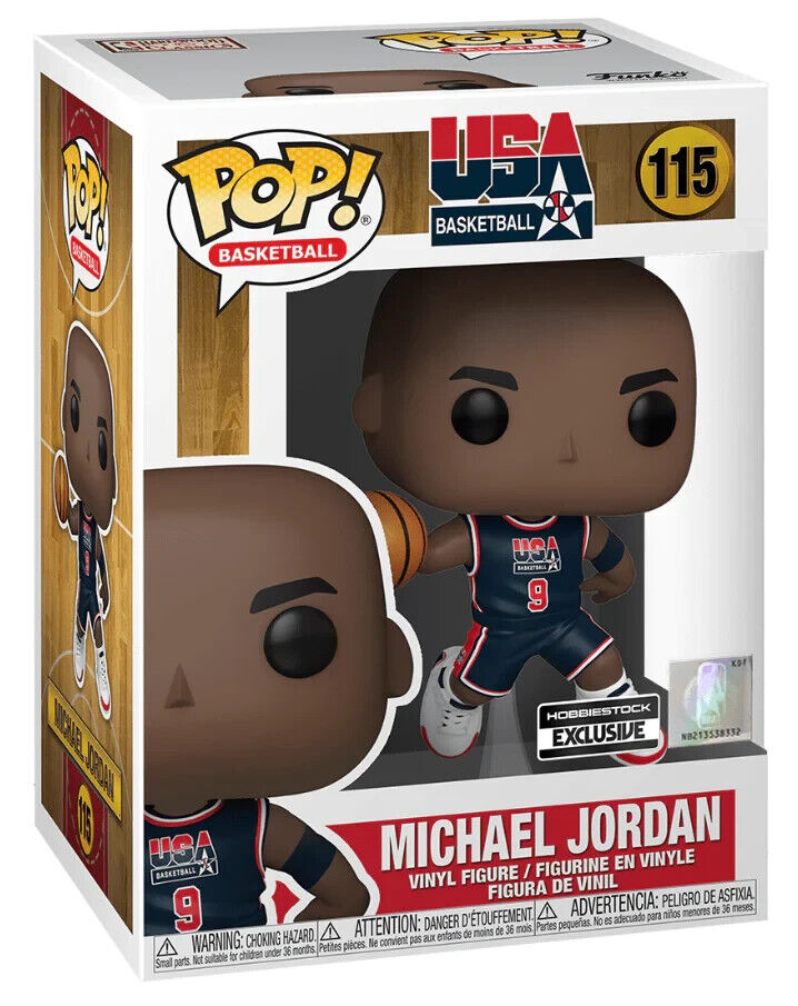 Funko POP! NBA: Team USA - Michael Jordan #115 (Navy Jersey)