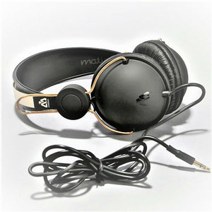 Matix Headphones Domepiece Black Gold