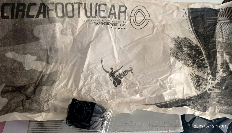 CHAD MUSKA CIRCA CM802 SIZE 7 RARE SKATEBOARDING SHOES Stivastereo Fun Box Extreme