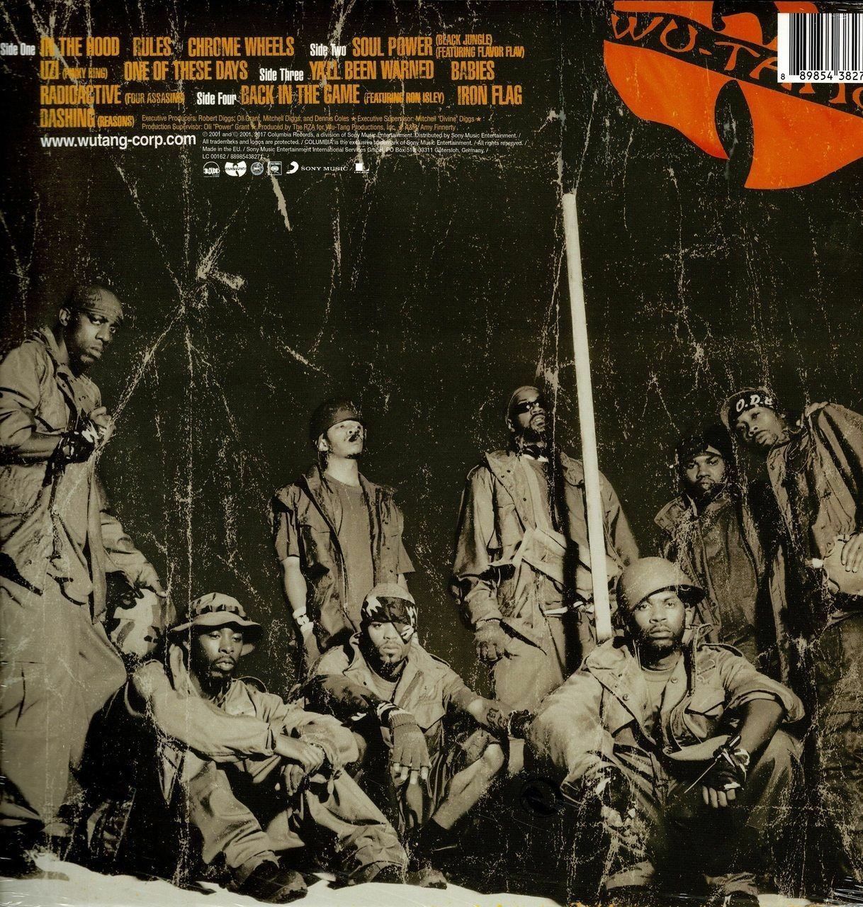 Wu-Tang Clan - Iron Flag - New Vinyl 2 LP +Download MP3 