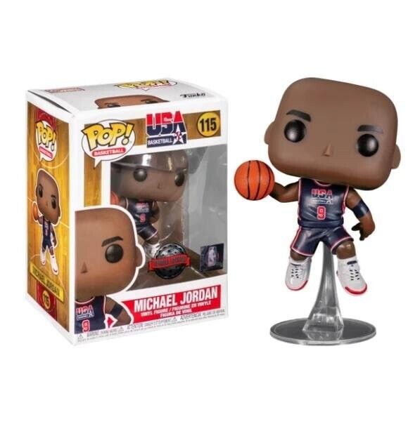 Funko POP! NBA: Team USA - Michael Jordan #115 (Navy Jersey)