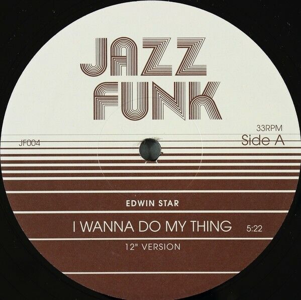 Edwin Starr & Asha Puthli ‎– I Wanna Do My Thing - Space Talk.Vinyl 12"