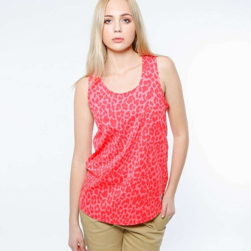 COLOUR WEAR WP PINK LEO-WOMEN-XS