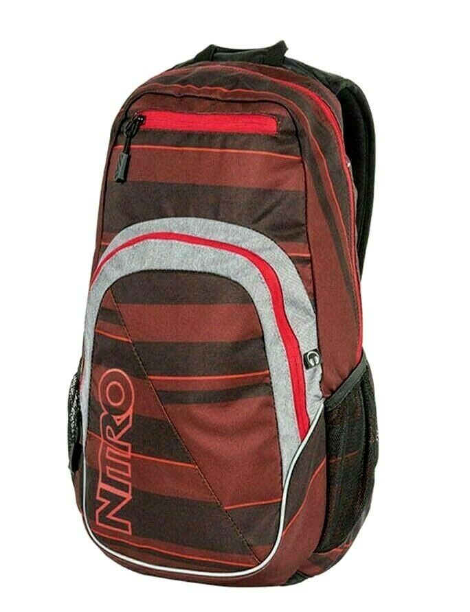 Nitro Lection Red Stripes-Backpack 24L