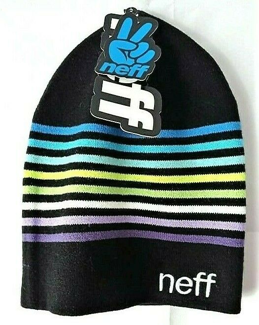 Neff Daily Stripe Sunset Black-Beanie-1Size