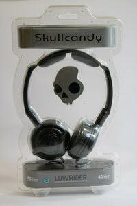 Skullcandy Lowrider Headband Headphones - Gunmetal-Black